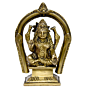 Brass Kamal Laxmi Small Idol KBH01041