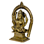 Brass Kamal Laxmi Small Idol KBH01041
