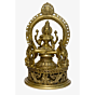 Brass gaj laxmi | KBH01050