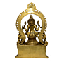 Brass gaj laxmi | KBH01050