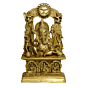 Brass Temple Ganesha Idol KBH01064