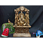 Brass Temple Ganesha Idol KBH01064