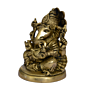 Brass Ganesha Medium 4 Inch | KBH01069