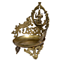 Brass laxmi oil lamp divi big 11 Inch | KBH01070