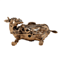 Brass Cow & Calf statue KBH10963
