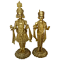 Brass New Swaminarayan Pair Idol KBH01125