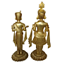 Brass New Swaminarayan Pair Idol KBH01125