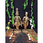 Brass New Swaminarayan Pair Idol KBH01125