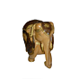 Handcrafted Wooden Elephant Statue Large 8 Inch BH01158