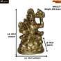Brass Pahad Hanuman Idol KBH01177