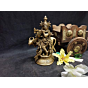 Brass Lord Krishna with Cow Idol KBH01180