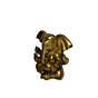 Brass Ganesha with Big Ear Small Idol KBH01182