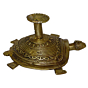 Brass Tortoise Candle Stand KBH01213