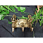 Brass Ganesha Key Holder Small KBH01219