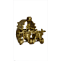 Brass Bullock Cart Showpiece KBH01223