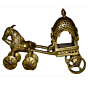 Brass Horse Cart Showpiece KBH01224