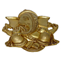 Brass Ganesha Wall Hanging KBH01235