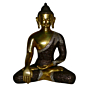Brass Gautam Buddha Medium Sitting Idol KBH01238