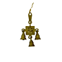 Brass Sarasvati Bell Hanging KBH01310