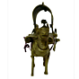 Brass Camel Carts Medium Decorative Piece KBH01311