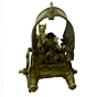 Brass Camel Carts Medium Decorative Piece KBH01311