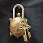 Brass Tortoise Lock KBH01345