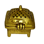 Brass Dhoop Box KBH01354