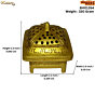 Brass Dhoop Box KBH01354