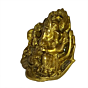 Brass Ganesha Sitting on Jasood Idol KBH01365