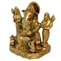 Brass Riddhi Siddhi Ganesha Statue Idol KBH01370
