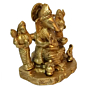 Brass Riddhi Siddhi Ganesha Statue Idol KBH01370