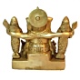 Brass Riddhi Siddhi Ganesha Statue Idol KBH01370