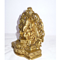 Brass Ganesha with Riddhi Siddhi Idol KBH01377