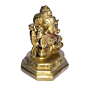 Brass Dagdu Ganesha Idol KBH01381