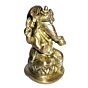 Brass Ganesha Sitting Idol KBH01383