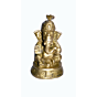 Brass Turban Ganesha Idol KBH01384