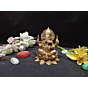 Brass Kamal Sitting Ganesha Idol KBH01386