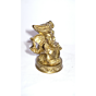 Brass Mukut Ganesha Idol KBH01388