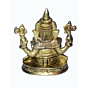 Brass Small Ganesha Idol KBH01390