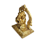 Brass Kaman Ganesha Small Idol KBH01402