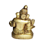 Brass Shivling Ganesha Small Idol KBH01403