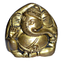 Brass Laddu Ganesha Idol KBH01407