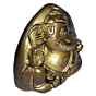 Brass Laddu Ganesha Idol KBH01407