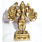 Brass 12-Hand Standing Ganesha Idol KBH01409