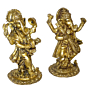 Brass Musical Ganesha Set Decorative Statue KBH01412
