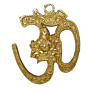 Brass Om Ganesha Hanging Idol KBH01434