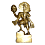 Brass Pahad Hanuman Idol KBH01456