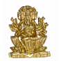 Brass Gayatri Maa Plate Mid Wall Hanging KBH01464