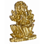 Brass Gayatri Maa Plate Mid Wall Hanging KBH01464