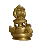 Brass Kuber Sitting Idol KBH01476